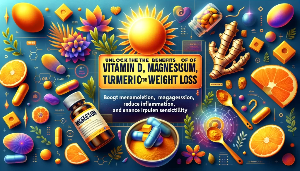 Vitamin D magnesium and turmeric for weight loss 02